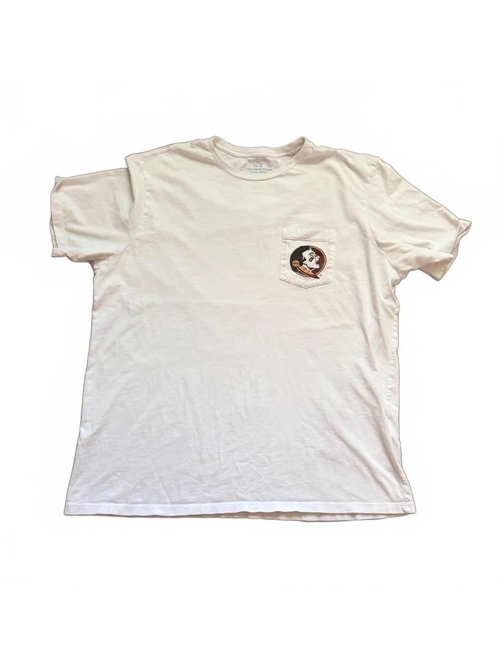 Vineyard Vines Florida State University Graphic Pocket T-Shirt XL